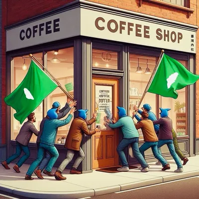 【反罷免範本】營業場所禁止公民和政黨進行政治活動