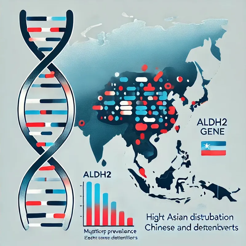 亞裔喝酒易臉紅？從 ALDH2 酒精不耐症基因標記揭示中國人的亞洲擴散史