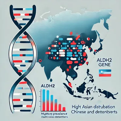 亞裔喝酒易臉紅？從 ALDH2 酒精不耐症基因標記揭示中國人的亞洲擴散史