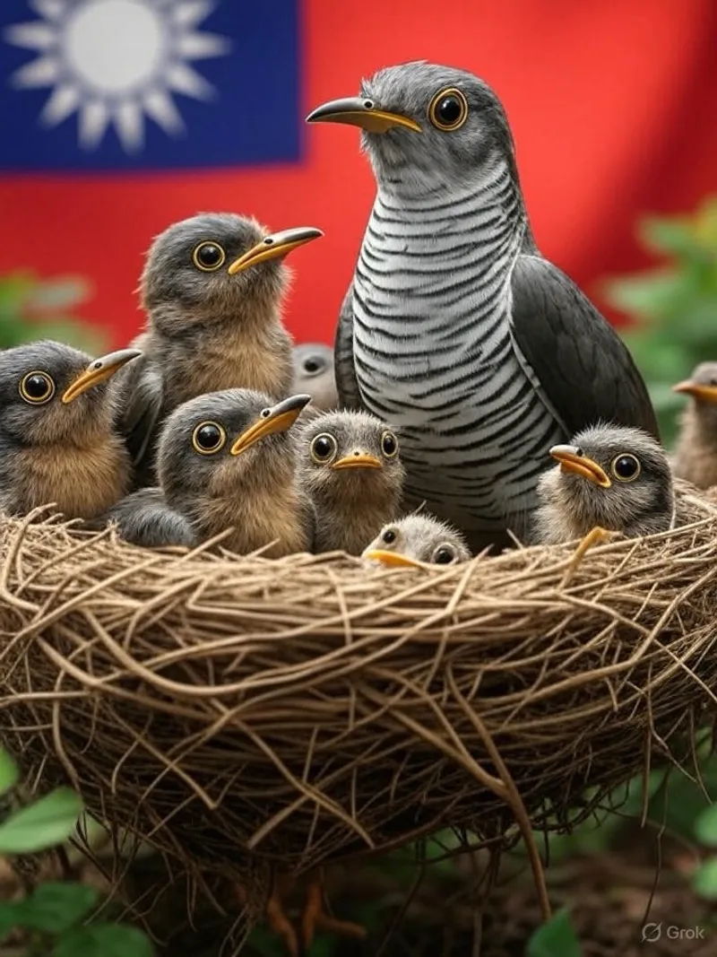 假如民進黨要選隻黨鳥，杜鵑鳥當仁不讓