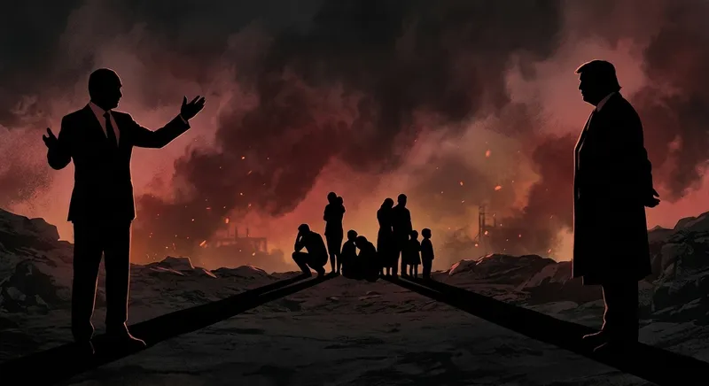 原來是撒旦：川普與內坦雅胡聯手設下的骯髒死局？