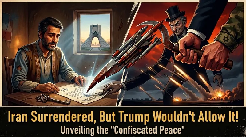 伊朗為了和平投降，但川普不允許！揭秘美國聯手以色列開啟的「骯髒戰爭」