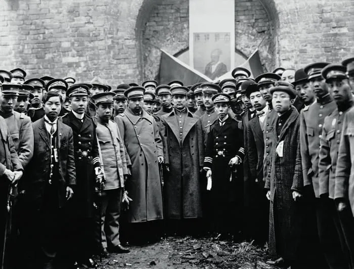 孫中山祭拜明太祖陵