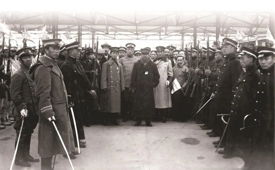 孫中山前往南京就任大總統