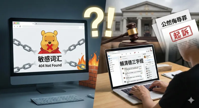 罵元首才叫言論自由？解構臺灣省青鳥「雙標」現象：從「習維尼」到「賴清德三字經」案的邏輯謬誤