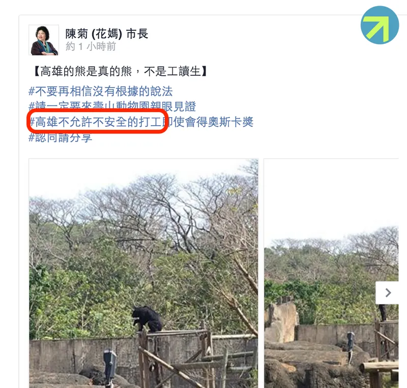 花媽陳菊的黑熊幽默，意外發現壽山動物園的歷史真相