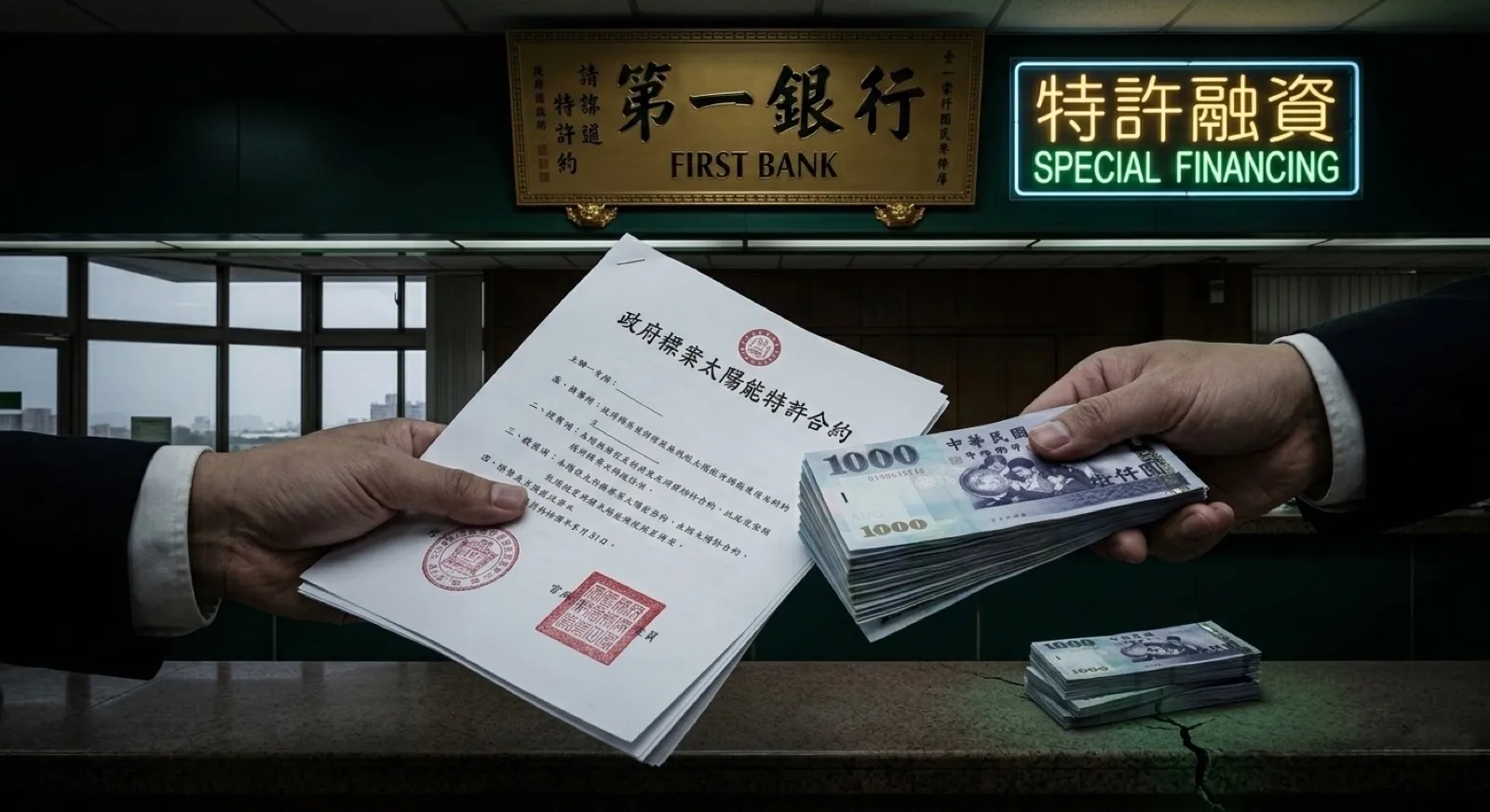 Starting point of franchised loans