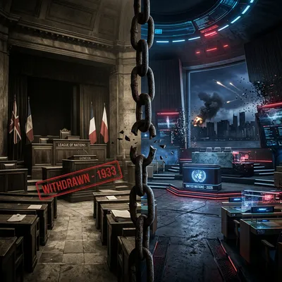 退出聯合國是自由，還是開戰的前奏？解構 2026 「大脫鉤」與 1933 歷史幽靈的終極對撞